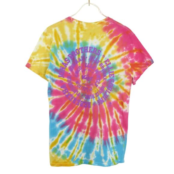 Kiss Concert Festival Rainbow Tie Dye Graphic Crewneck T-Shirt Small - Picture 4 of 6